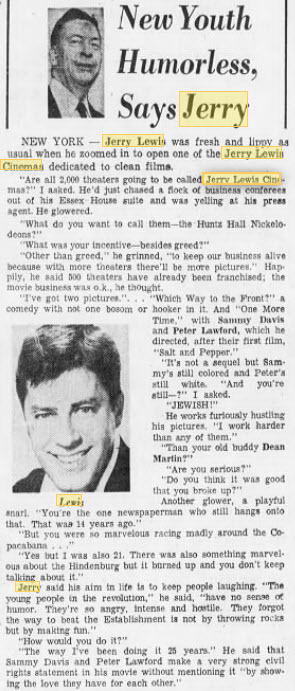 Bedford Cinema - Jun 2 1970 Article